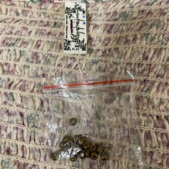 Free People Beaded Long Sleeve Duster / Dress - Picture 6 of 8